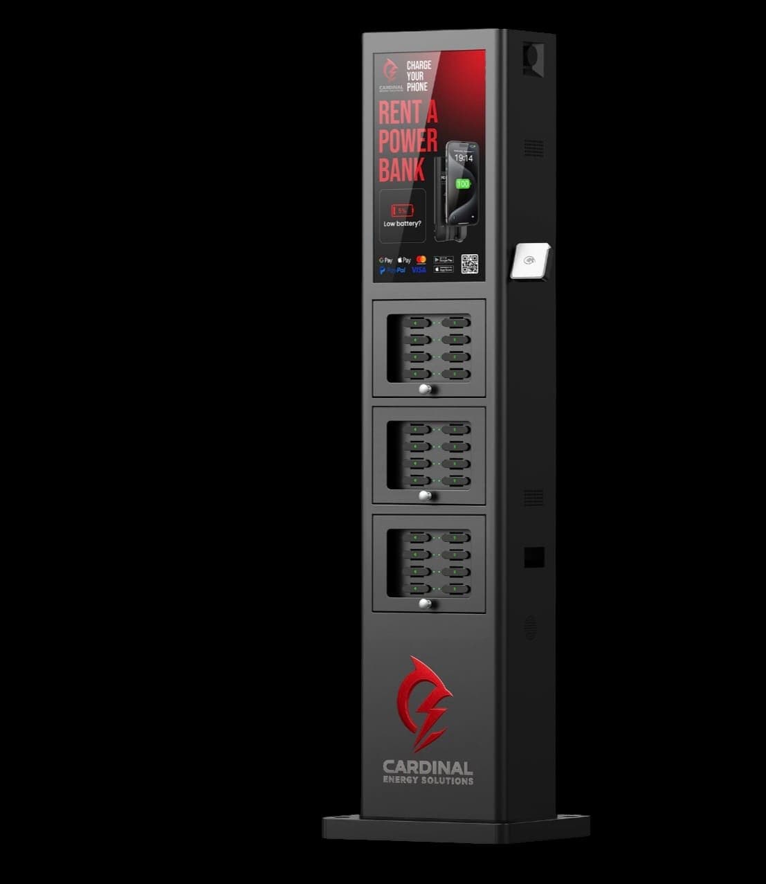24-Slot Outdoor Kiosk